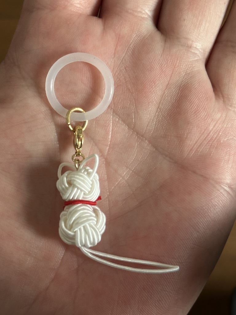 しなやか猫の水引マーカー