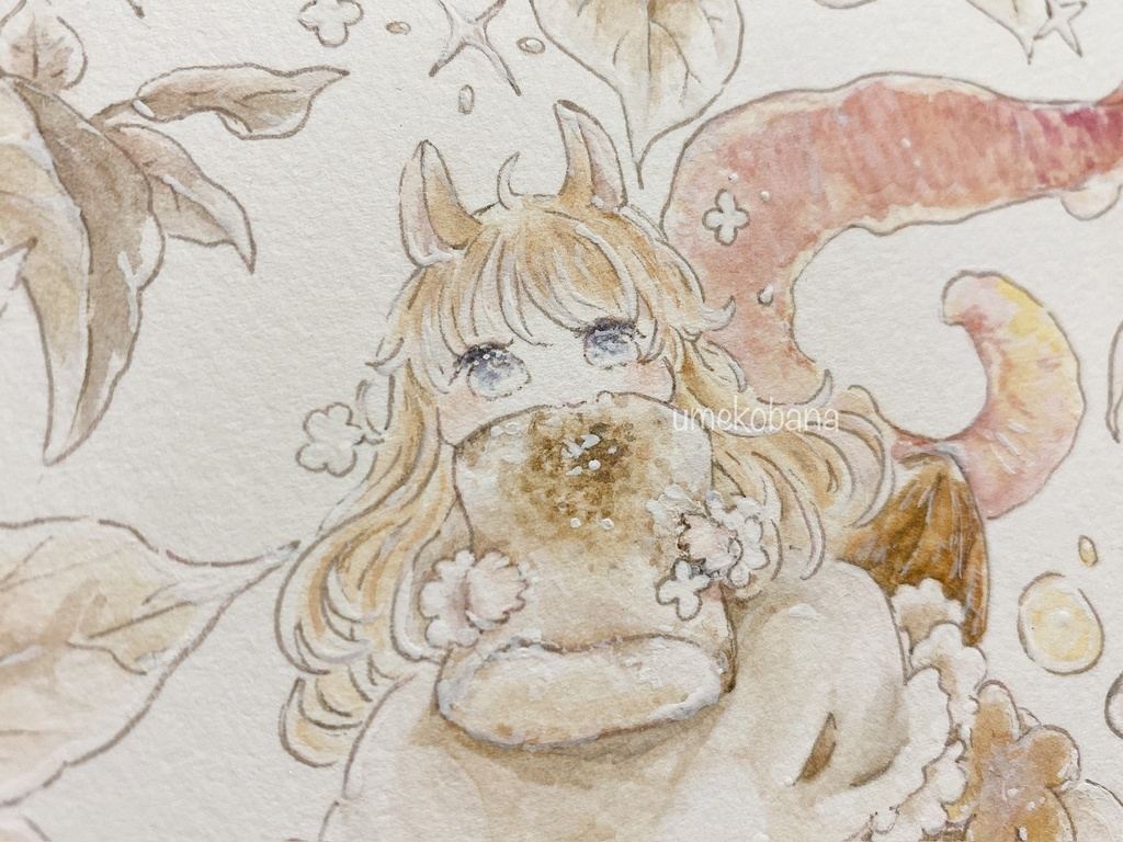 原画『待ちきれない秋のご褒美』