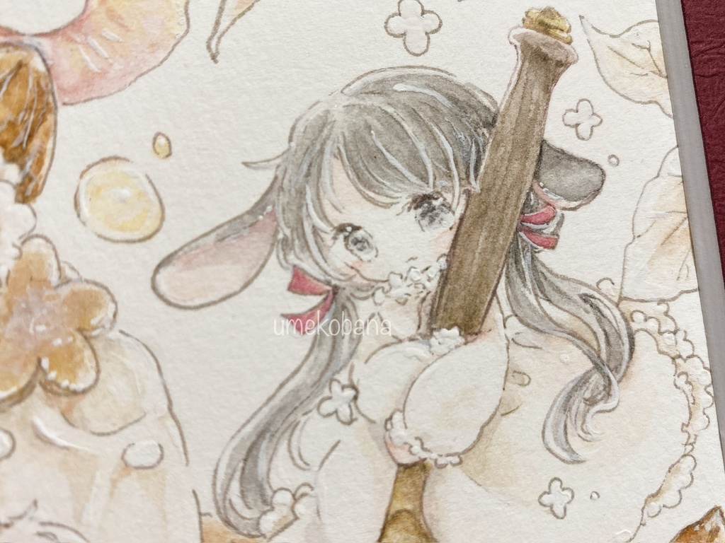 原画『待ちきれない秋のご褒美』