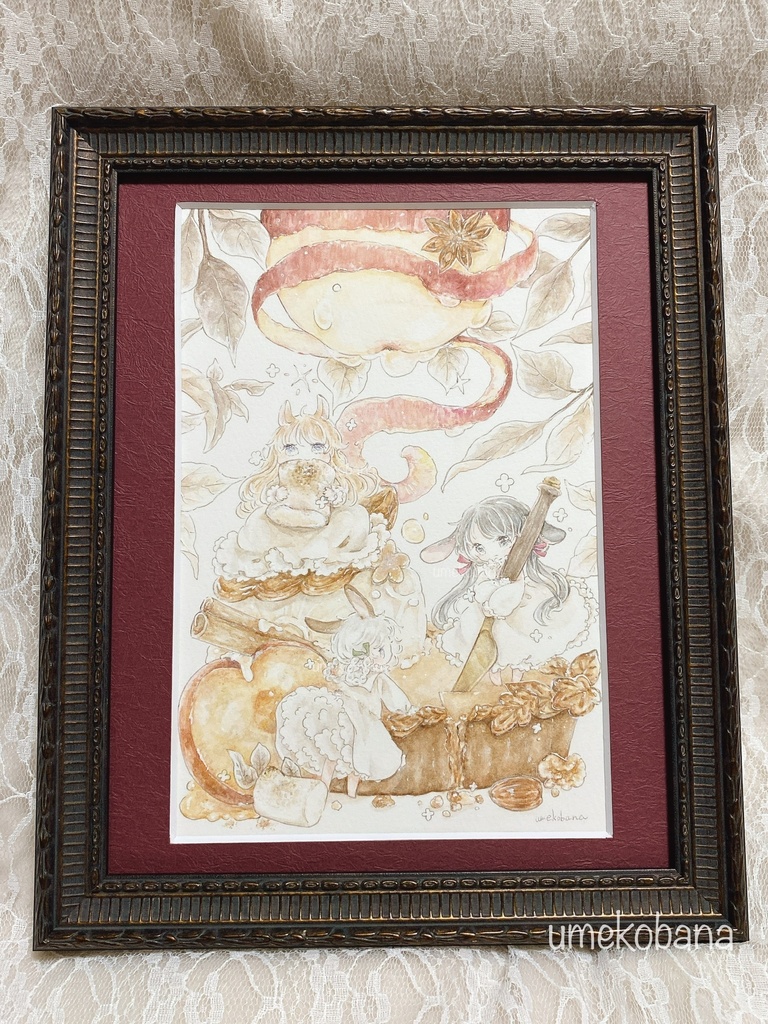 原画『待ちきれない秋のご褒美』