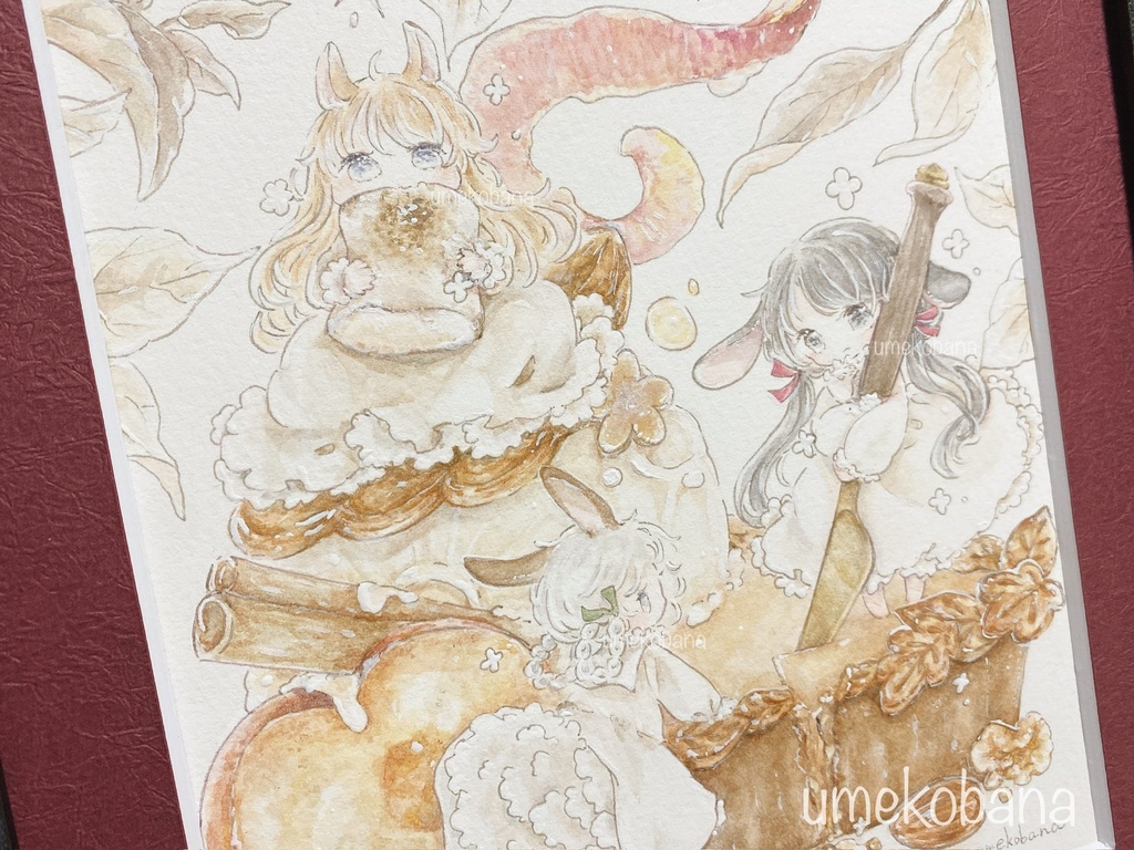 原画『待ちきれない秋のご褒美』