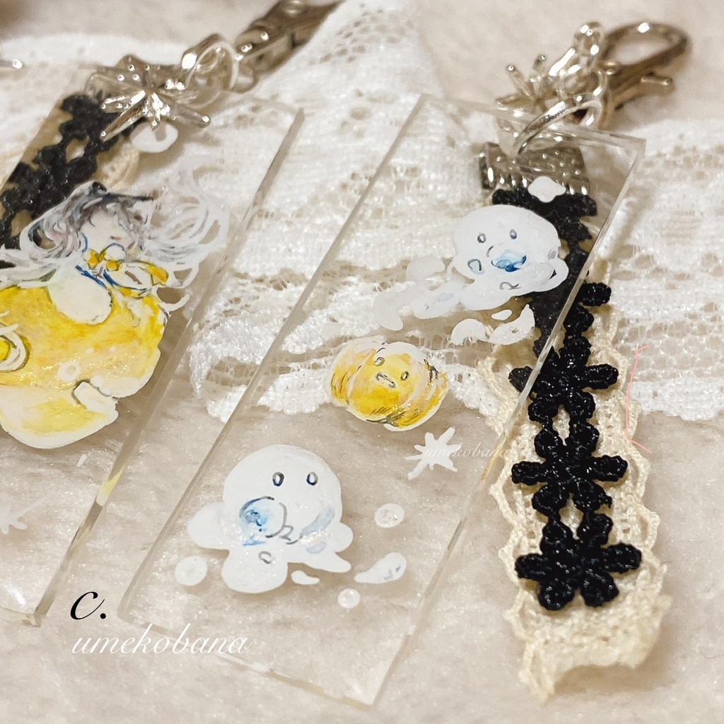 【原画】小さなハロウィンストラップ