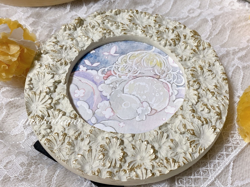 ⦅ミニ原画⦆月夜に踊る
