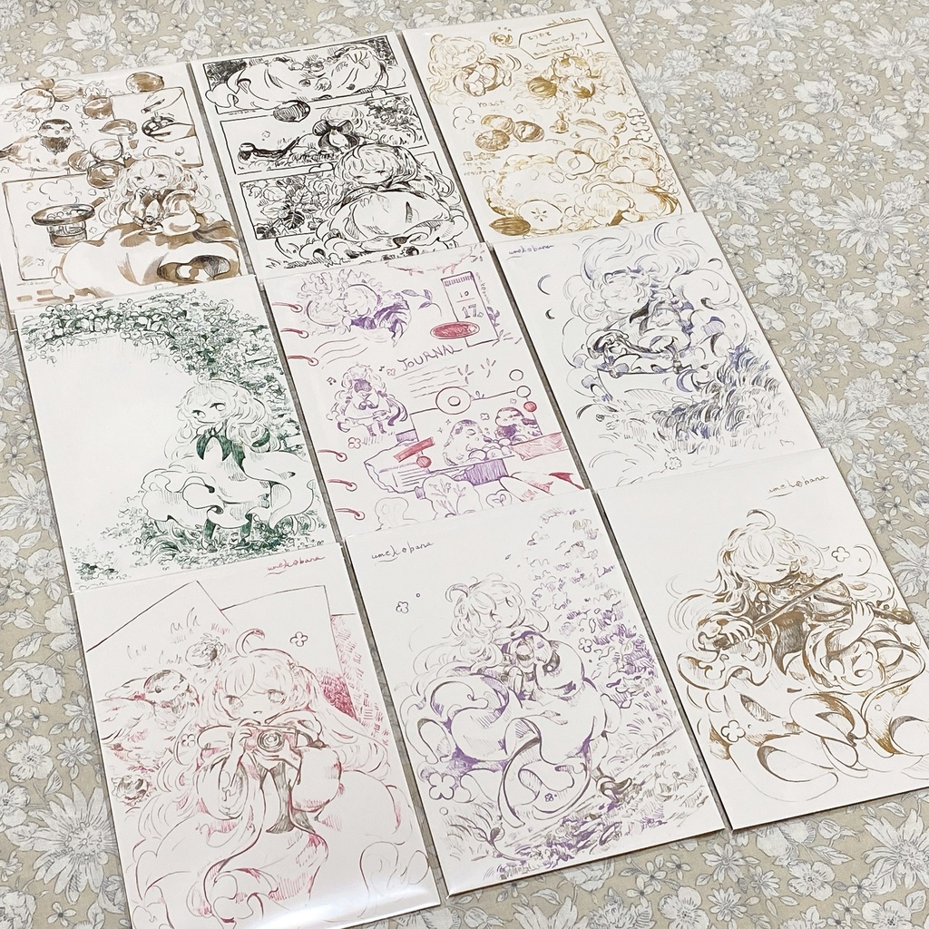 ⦅フレームレス原画⦆インクトーバー2024