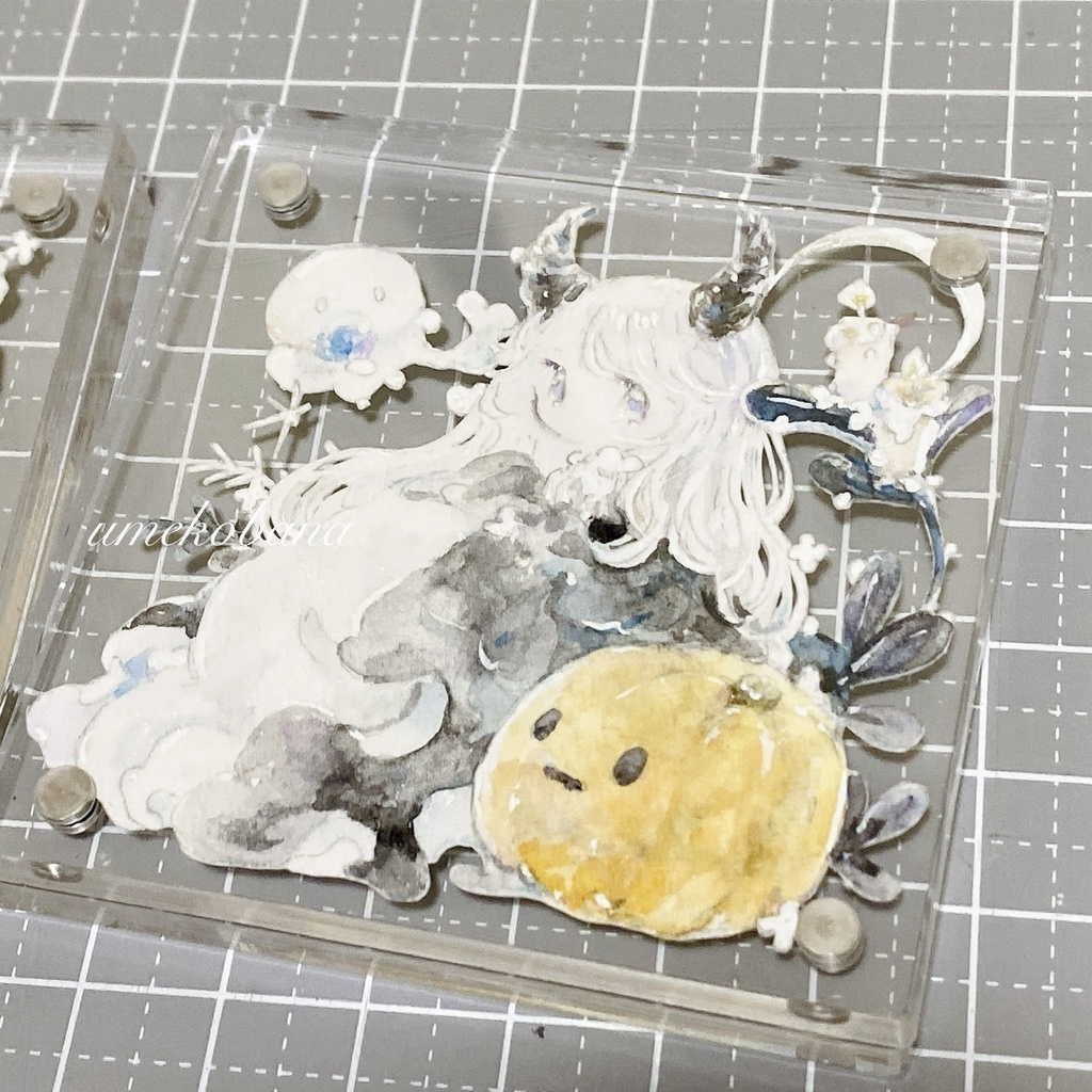 アクリルブロック原画