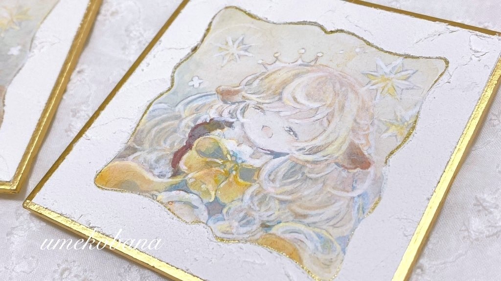 ⦅原画⦆「聖夜のホットティー」