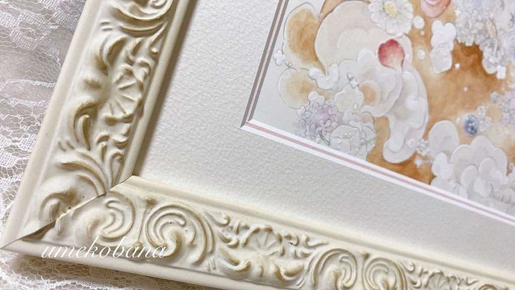 ⦅額装原画⦆『sweet tim』