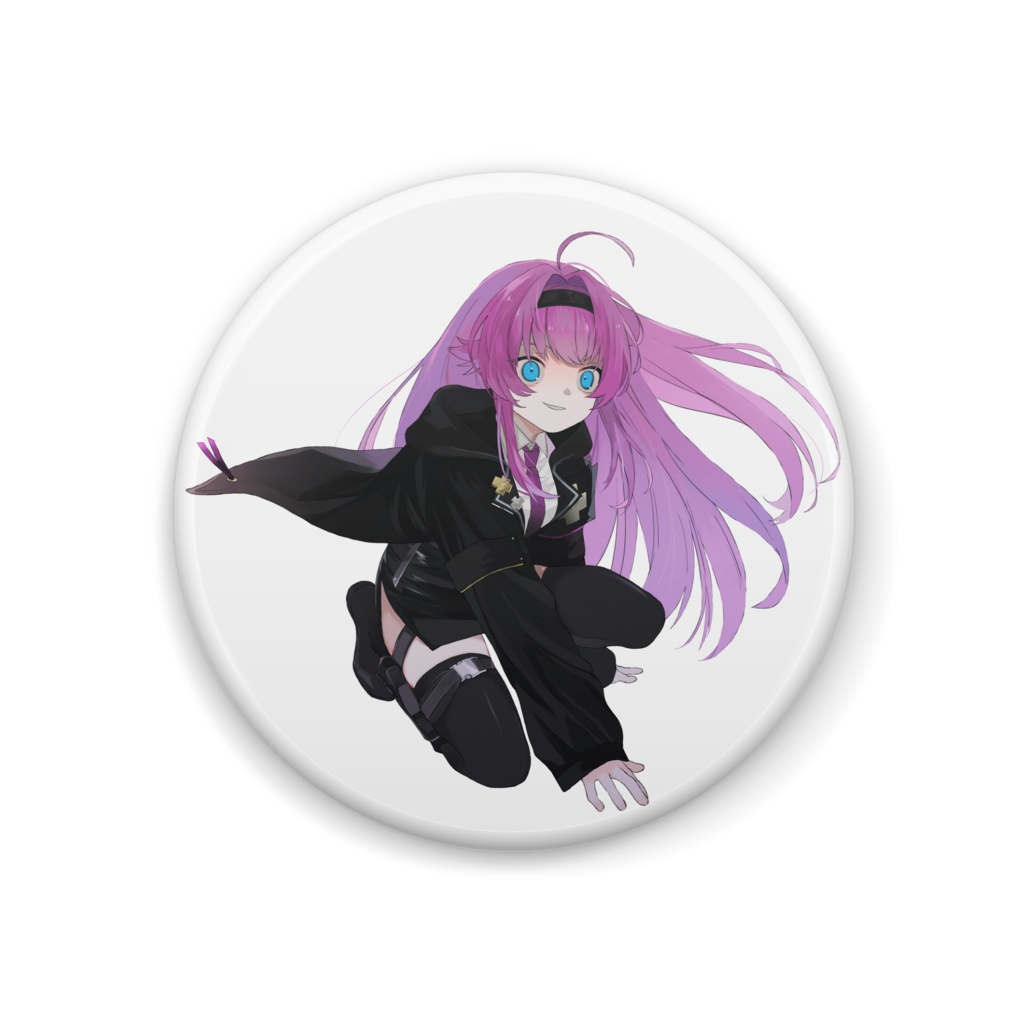 戦闘シスター缶バッチ 44mm