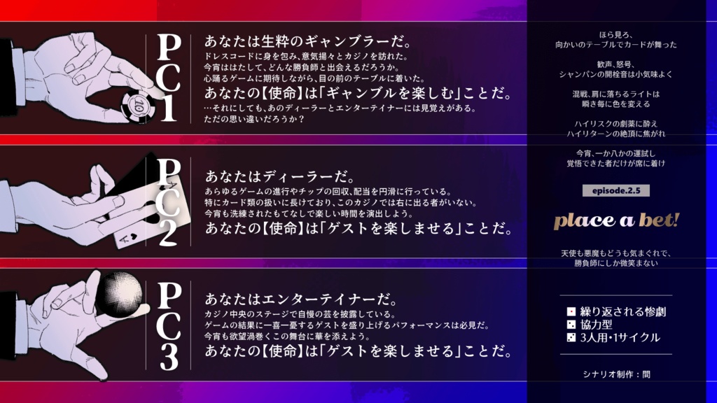 インセイン合同キャンペーンシナリオ集『ミツドモエ』
