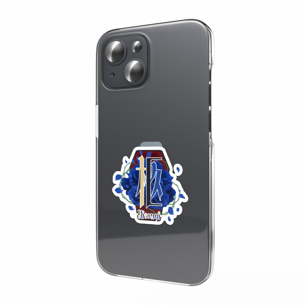 柩 ロゴ スマホステッカー