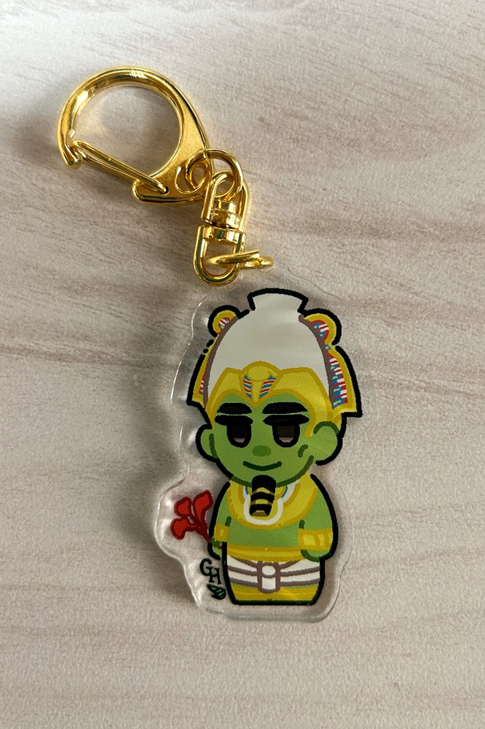 ENNEAD アクリルキーホルダー アヌビス オシリス