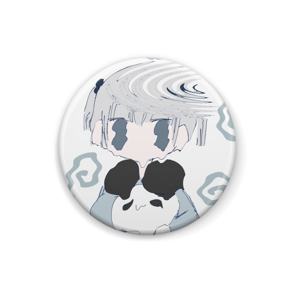 どろどろちゃん缶ばっじ