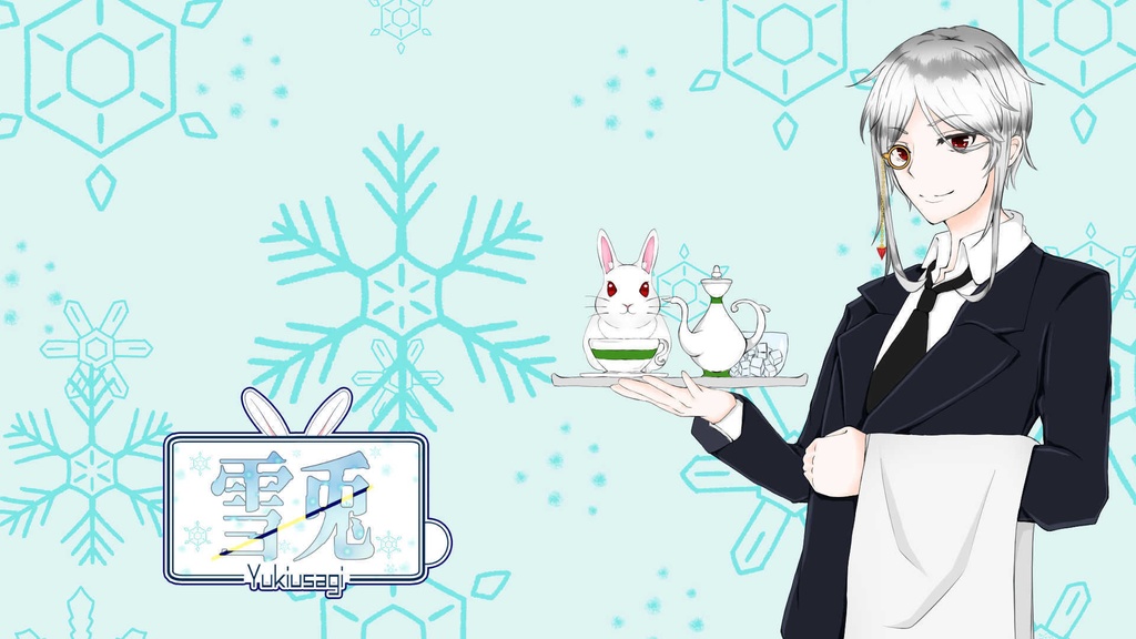 【VTuberになりたい人必見】雪兎モデルお試しフルセット