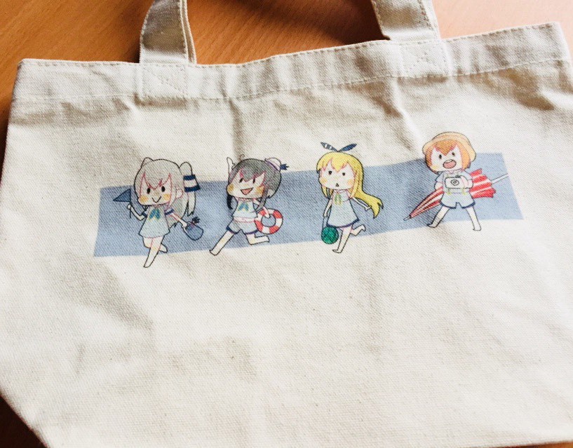 風の駆逐艦隊トートバッグ