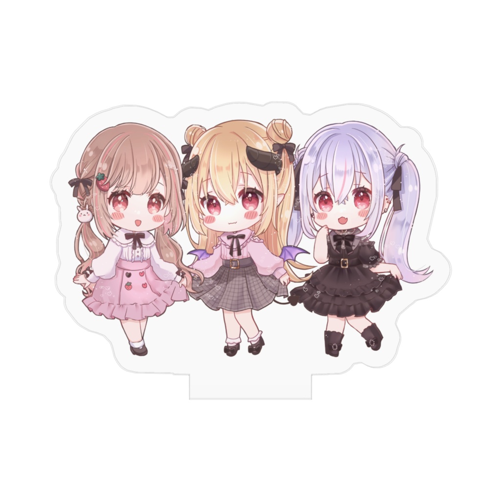 いちご・エマ・まひるアクリルキーフィギュア②