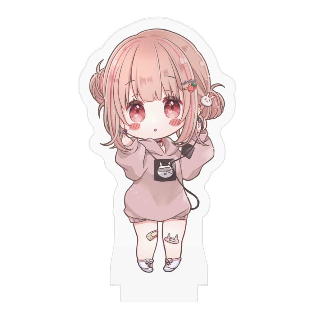 夏来いちごアクリルキーフィギュア②