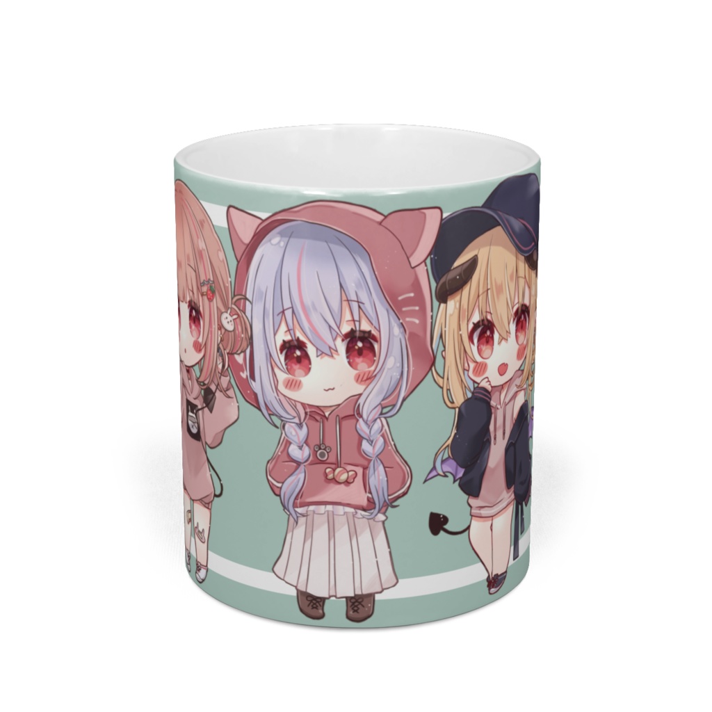 いちご・エマ・まひるマグカップ①