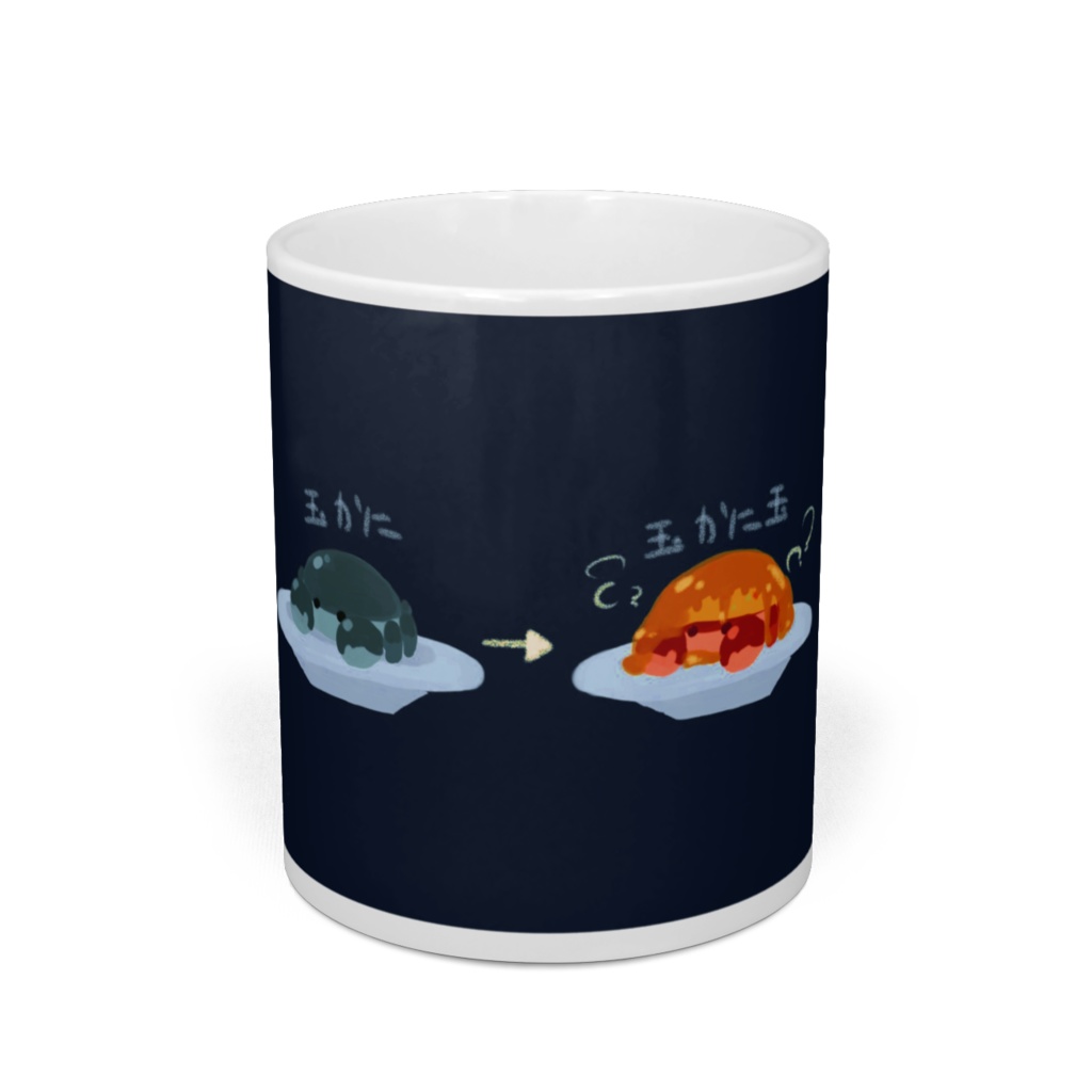 玉かに玉マグカップ