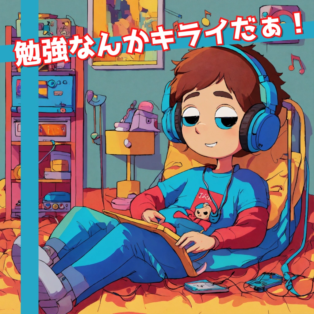 勉強なんかキライだぁ