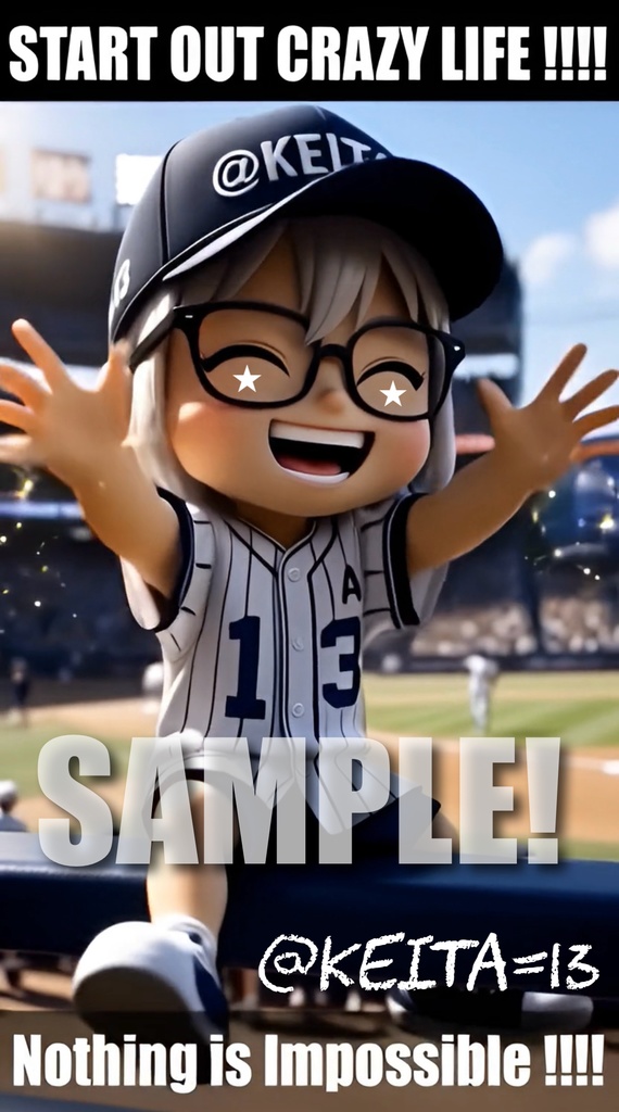 @KEITA=13 / Baseball / START OUT CRAZY LIFE!!!!