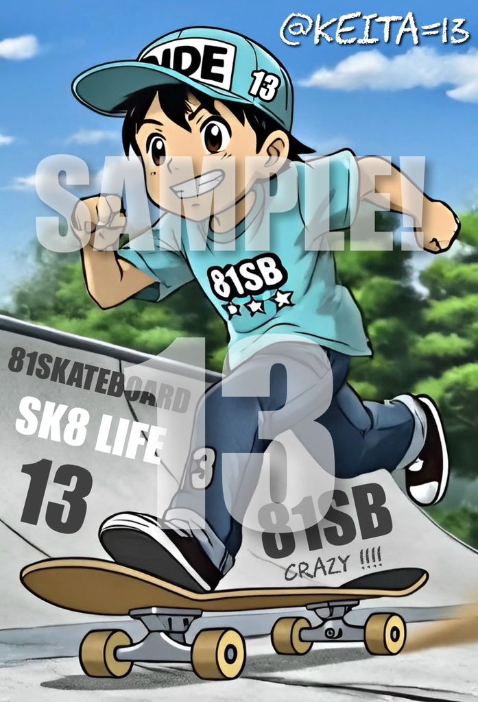 @KEITA=13 / START OUT SK8 LIFE!!!! / SKATEPARK 