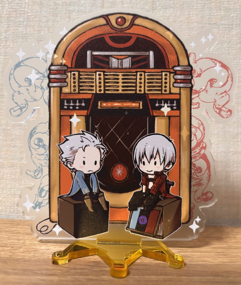 DMC3　半魔双子JUKE BOXアクリルスタンド