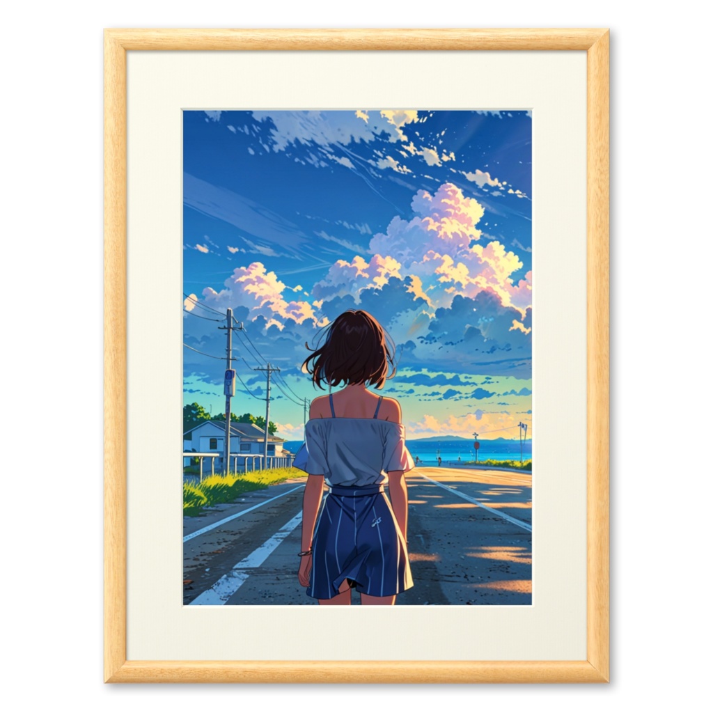 爽やかな夏を感じて