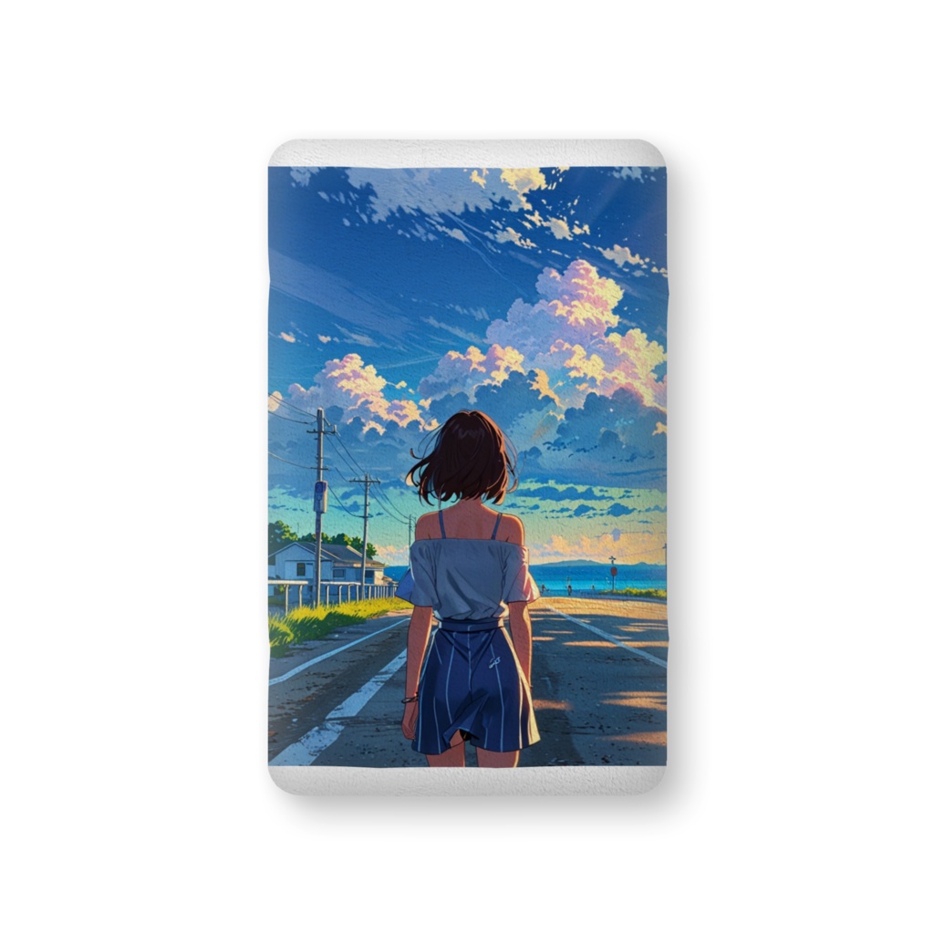 爽やかな夏ふかふかくっしょん