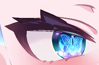 ショコラ対応 アイテクスチャ【カラバリ7種】ButterflyCyberEffect chocolate