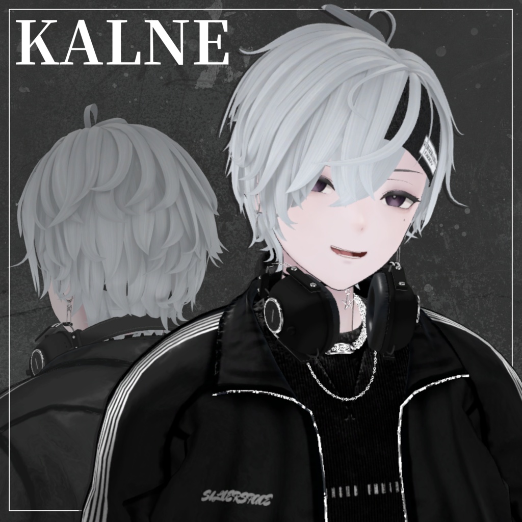 【10アバター対応】Airy Band Hair