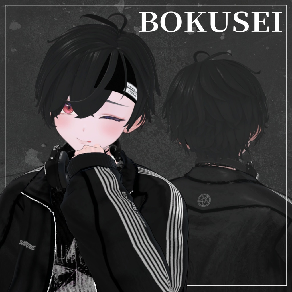 【10アバター対応】Airy Band Hair