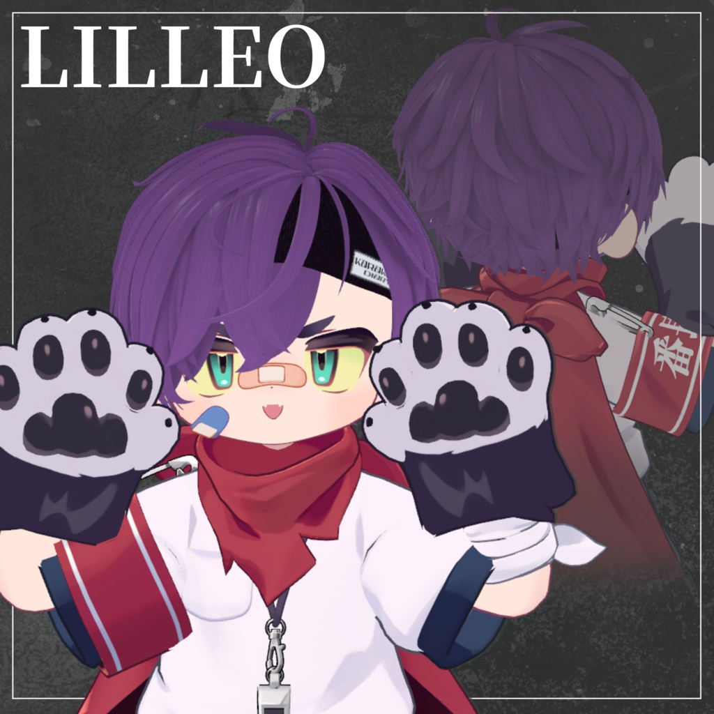 【10アバター対応】Airy Band Hair