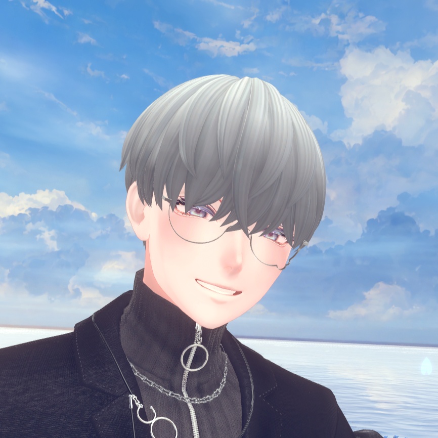 【8アバター対応】Namidame Mash Hair