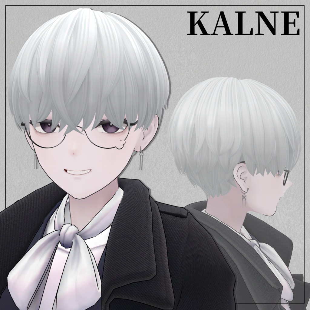 【8アバター対応】Namidame Mash Hair