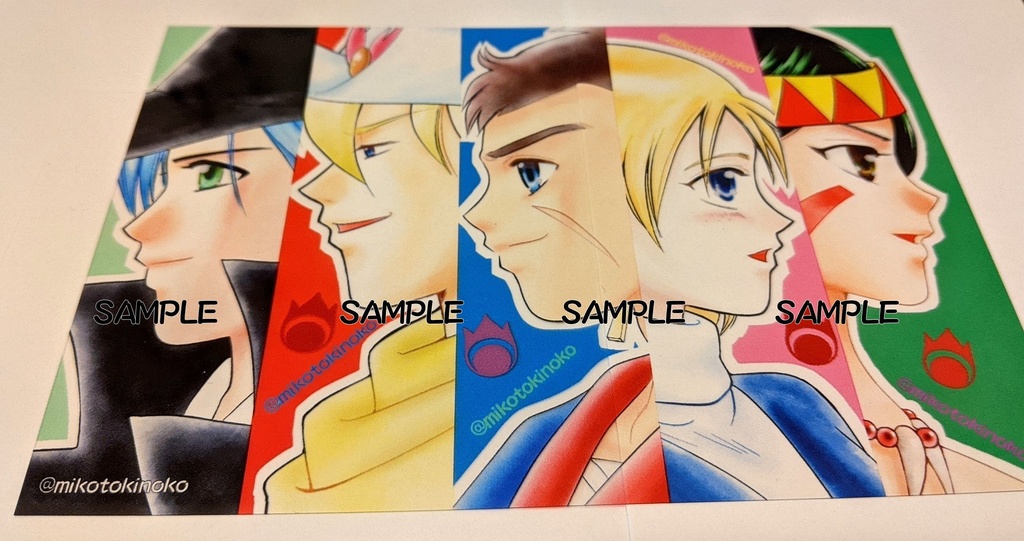 ミニ漫画DL付【天外魔境】クリアポストカード(MAJIでキスする五秒前しおり)