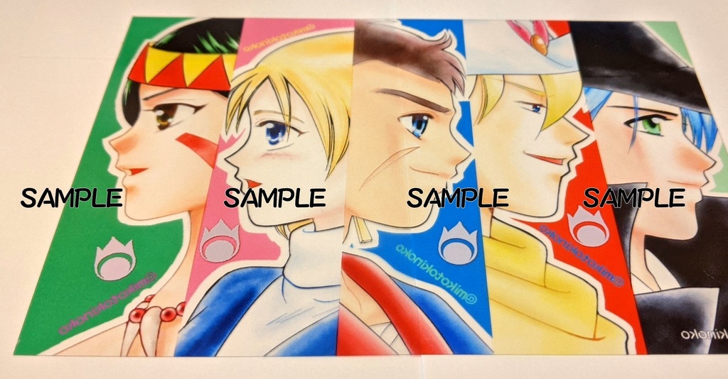 ミニ漫画DL付【天外魔境】クリアポストカード(MAJIでキスする五秒前しおり)