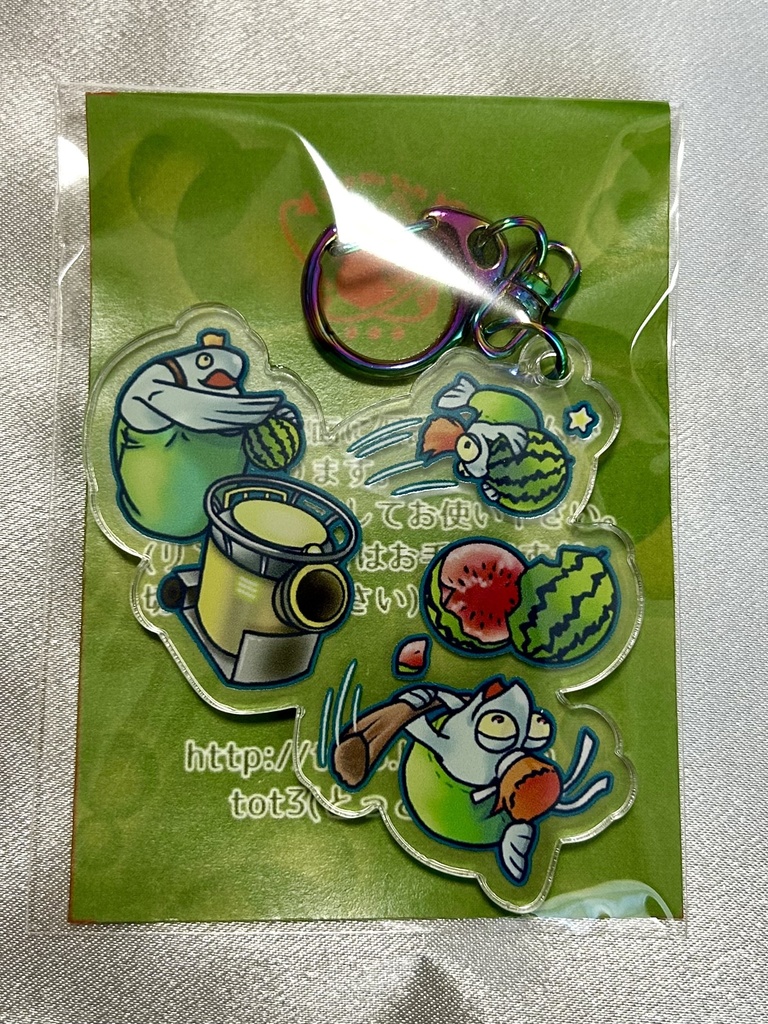 【サーモンラン】テッキュウ/アクリルキーホルダー