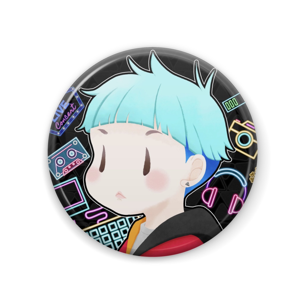 Yune_Moments01-Neon-【缶バッジ】