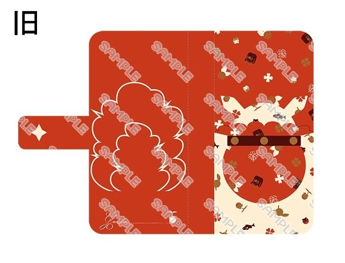 【私情セール】原神 Genshin クレー 手帳型スマートフォンケース  新+旧(Android、iPhone)