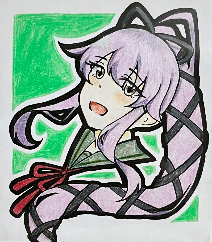 由良　ミニ色紙