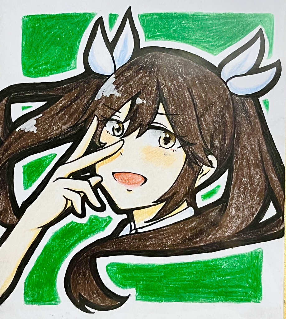 利根改ニ　ミニ色紙