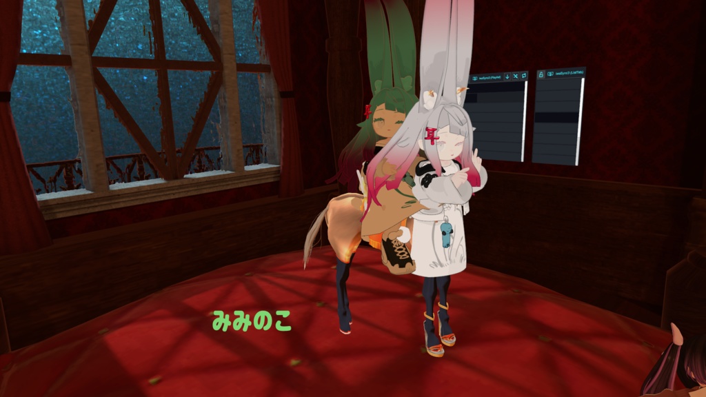 「ケンタウロスパーツ スレンダー/トナカイ」VRChat対応衣装3Dモデル