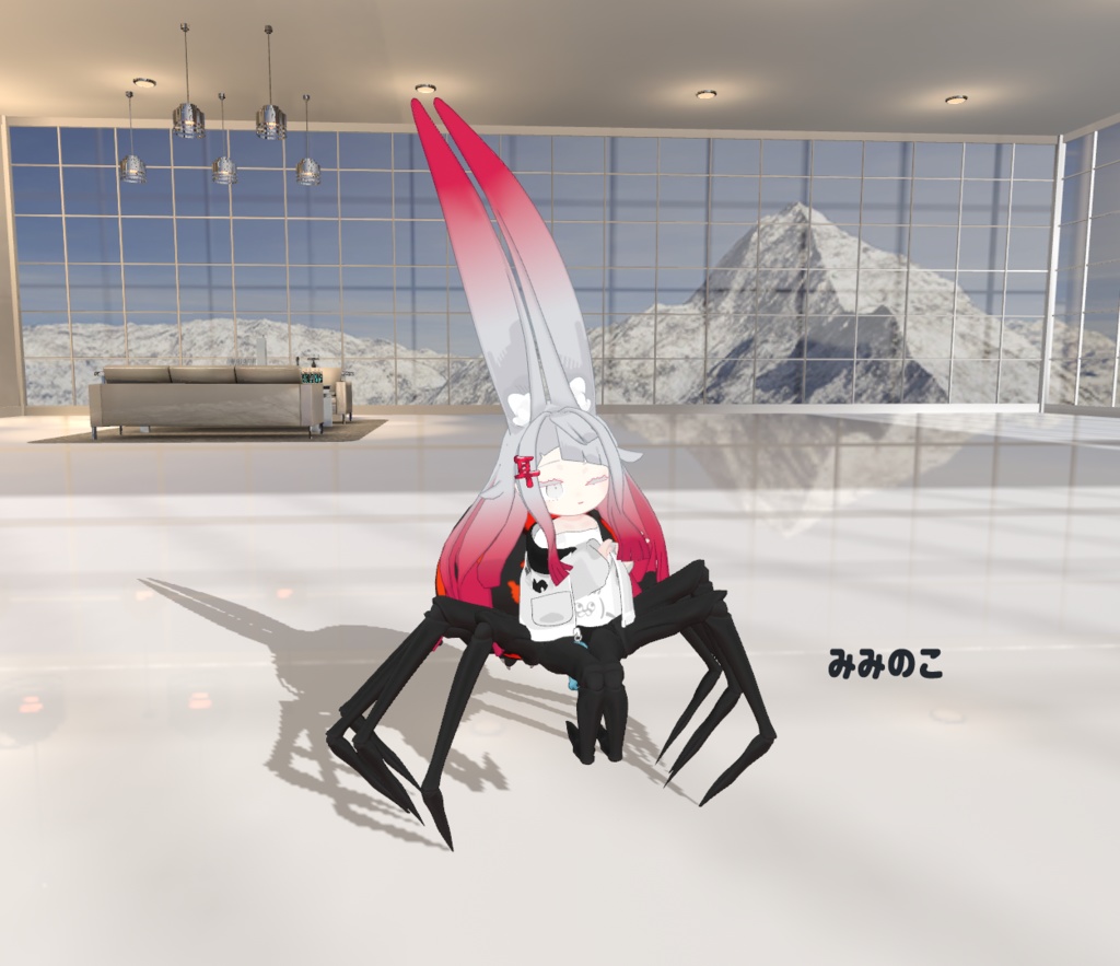 MA対応「アラクネパーツ」VRChat対応衣装3Dモデル