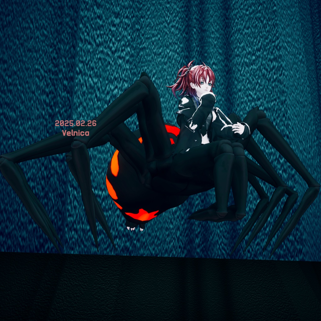 MA対応「アラクネパーツ」VRChat対応衣装3Dモデル