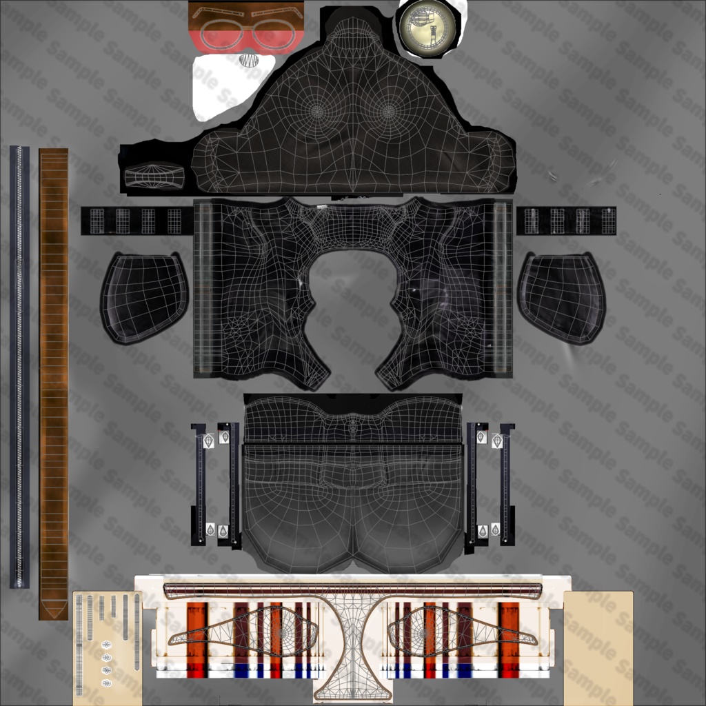 「ヒヨケムシのジニー」VRChat対応人虫型3Dモデル