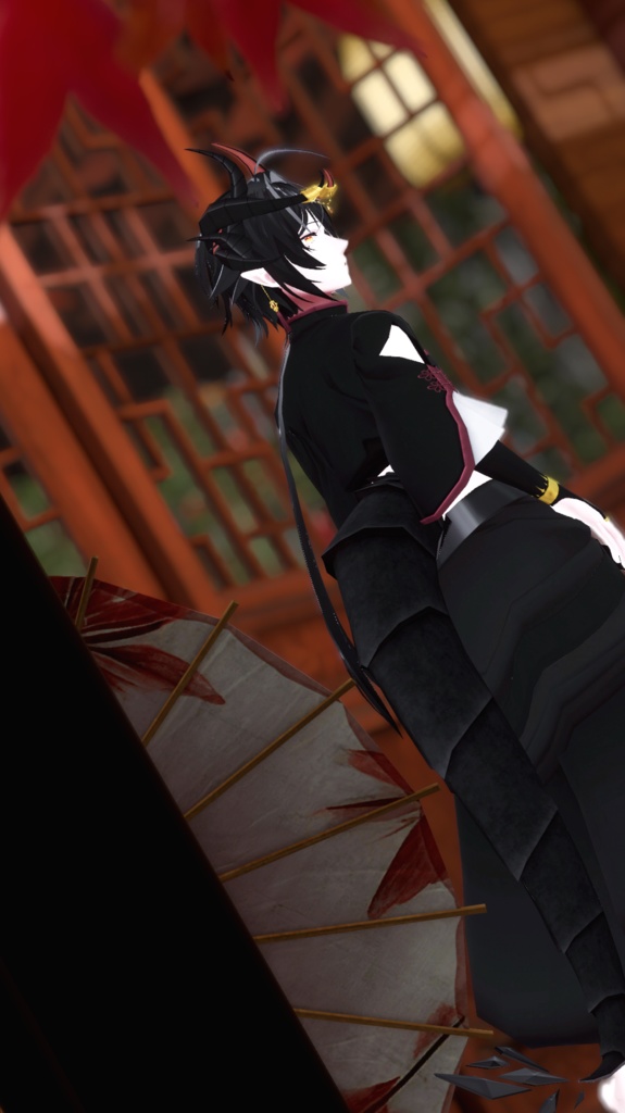 【3Dモデル】DragonParts~Horns&Tail~