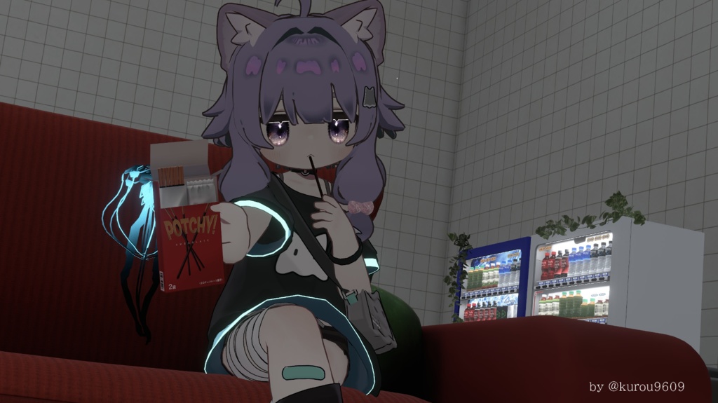 【3Dモデル】POTCHY!【MA対応ギミック付】