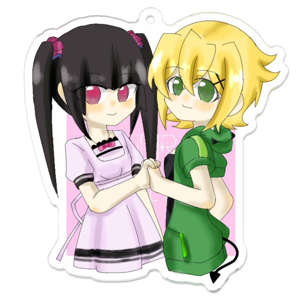 きりしらキーホルダー