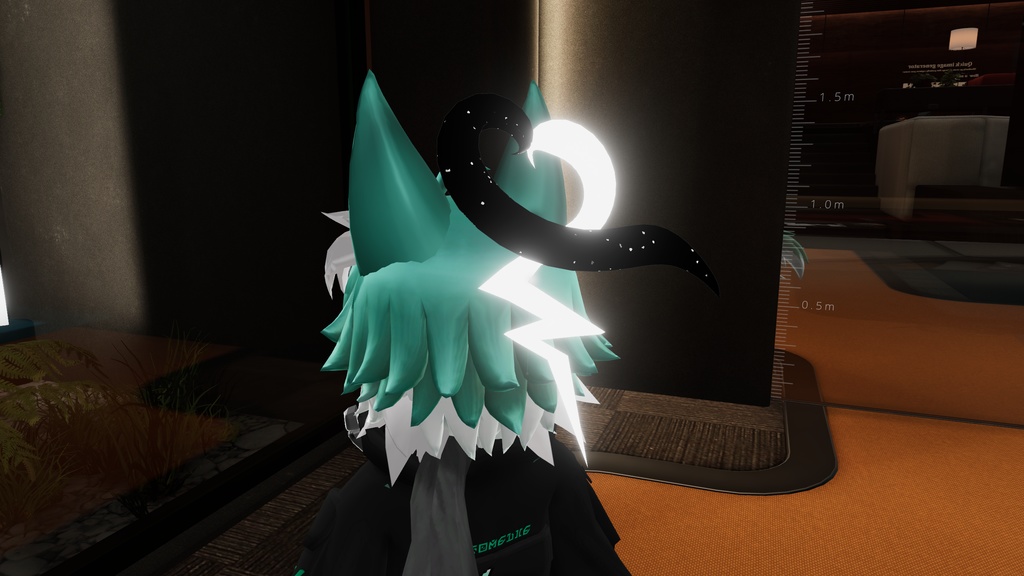 【VRChat想定】Herz-Halo/心電イメージきゃわヘイロー