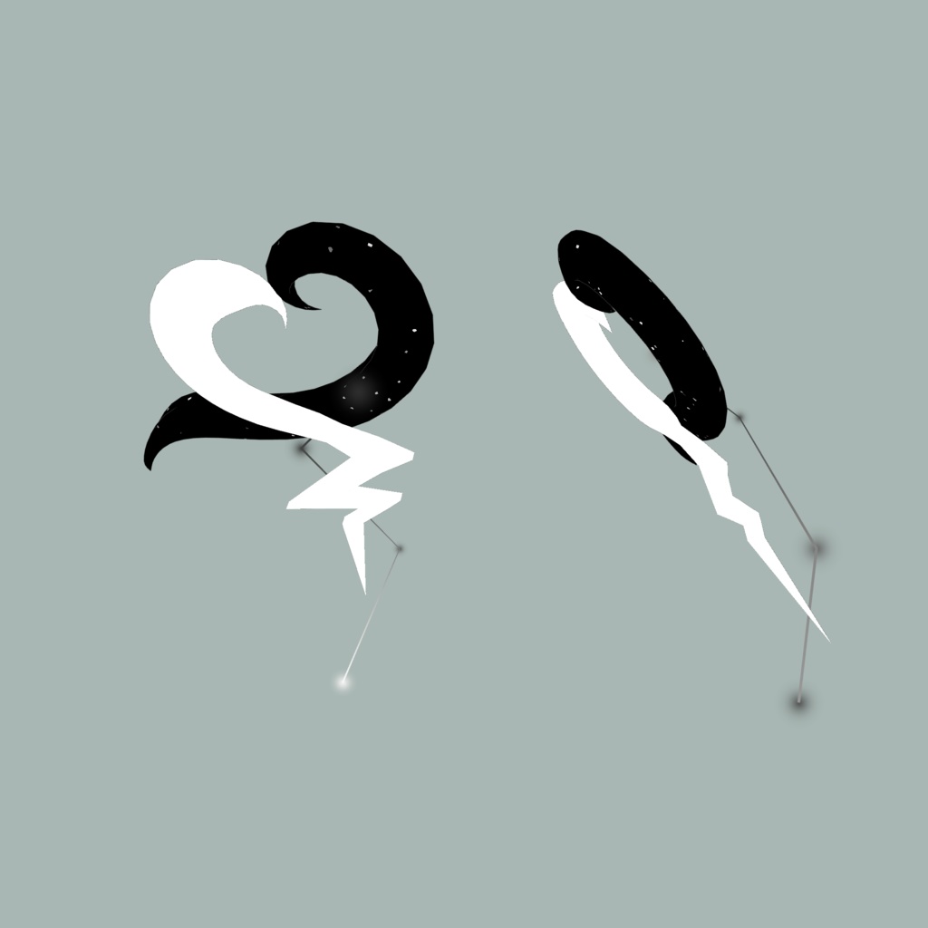 【VRChat想定】Herz-Halo/心電イメージきゃわヘイロー